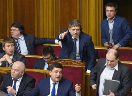 Министры в правительственной ложе