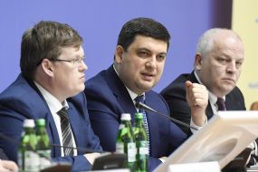 Pavlo Rozenko, Volodymyr Groisman, Stepan Kubiv