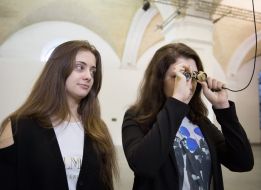 Alexandra and Evgenia Poroshenko