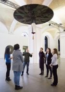 Marina Poroshenko at the exibition "illusion of reality"