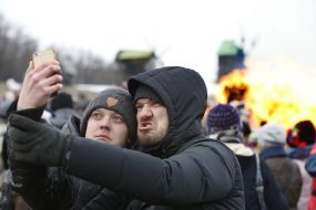 Young people photographed