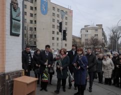 Открытие мемориальной доски писателю Евгению Гребинке