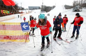 Ski race of people with rare diseases