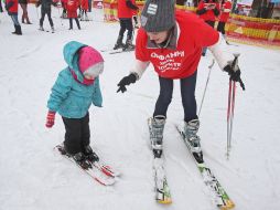 Ski race of people with rare diseases