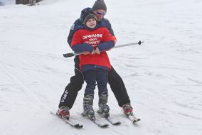 Ski race of people with rare diseases