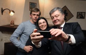Petro Poroshenko visited pizzeria