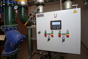 Equipment for hot point in a building