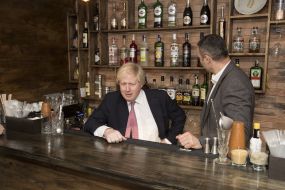 Boris Johnson and Vitali Klitschko