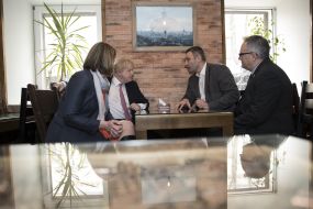 Boris Johnson and Vitali Klitschko