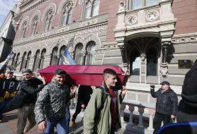 Action "Stop Russian banks'