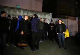 Activists at Solomenskiy District Court
