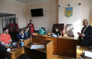 The court session on the case of Roman Nasirov