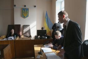 The court session on the case of Roman Nasirov