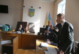 The court session on the case of Roman Nasirov