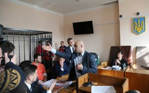 The court session on the case of Roman Nasirov
