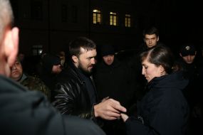 Activists at Solomenskiy District Court