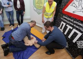 Майстер-клас з надання домедичної допомоги