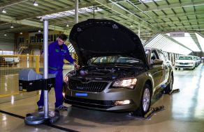 New car Skoda Superb B8