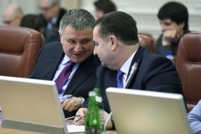 Stepan Poltorak and Arsen Avakov