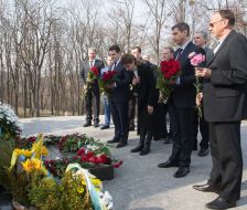 Marina Poroshenko in Kaniv