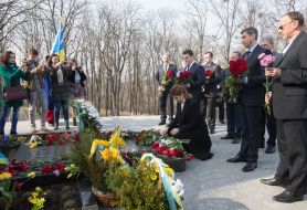 Marina Poroshenko in Kaniv