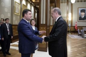 Владимир Гройсман и Реджеп Тайип Эрдоган