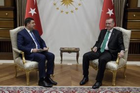 Владимир Гройсман и Реджеп Тайип Эрдоган