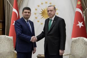 Владимир Гройсман и Реджеп Тайип Эрдоган