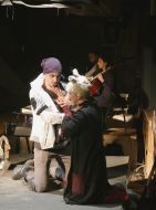 The premiere of the experimental production of the play "Hamlet"
