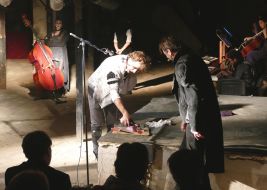 The premiere of the experimental production of the play "Hamlet"
