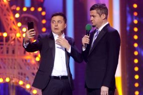 Vladimir Zelensky and Yuri Karpov