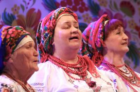 Participants of folk group