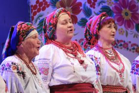 Participants of folk group