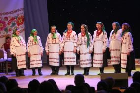 Participants of folk group