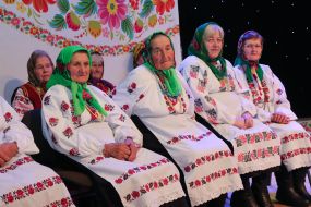 Participants of folk group
