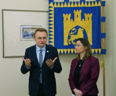 Ізабель Дюмон та Андрій Садовий