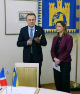 Ізабель Дюмон та Андрій Садовий