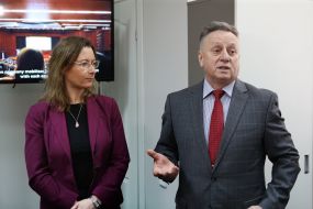 Isabelle Dumont and Danylo Yarema