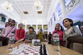 Chess Tournament "Miss intellectuality"