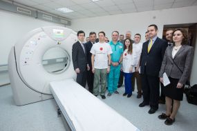 Transmission of computed tomography