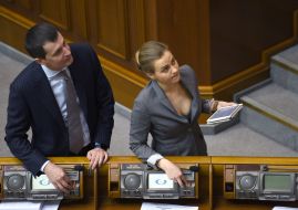 Roman Semenukha and Elena Sotnik