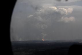 Explosions in a military warehouse near