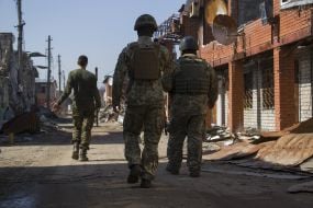 Ukrainian soldiers