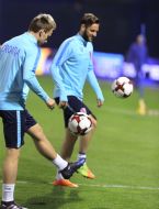 Training of Croatia national football team