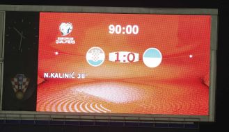 Scoreboard results match