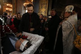 Farewell ceremony to Denys Voronenkov