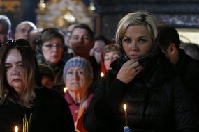 Farewell ceremony to Denys Voronenkov