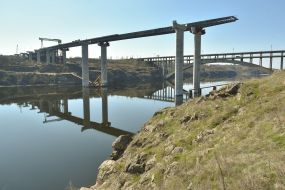 Construction of the bridge