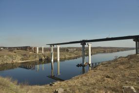 Construction of the bridge