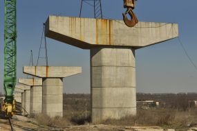 Construction of the bridge